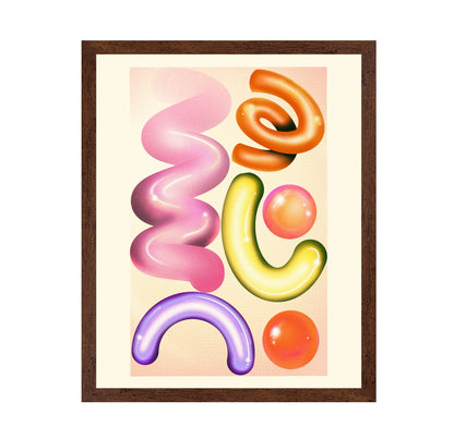 Glossy Abstract Shapes