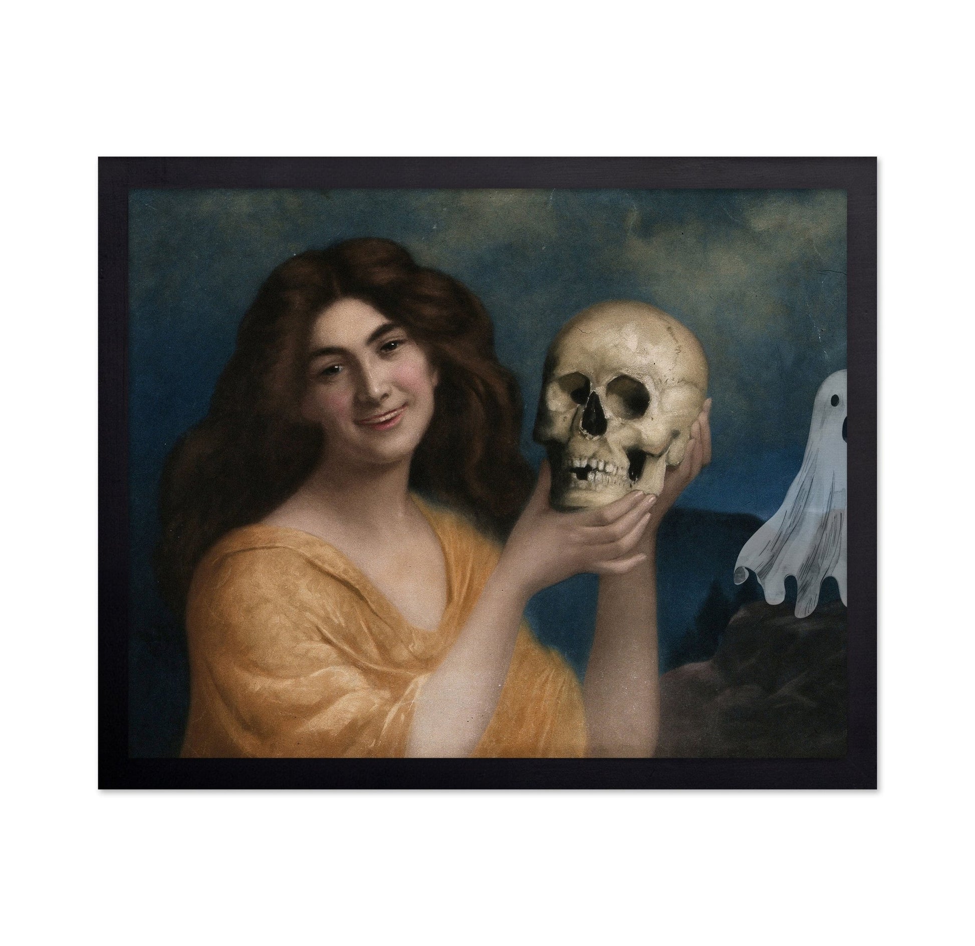 Ghostly Skull Portrait