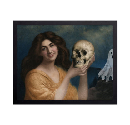 Ghostly Skull Portrait