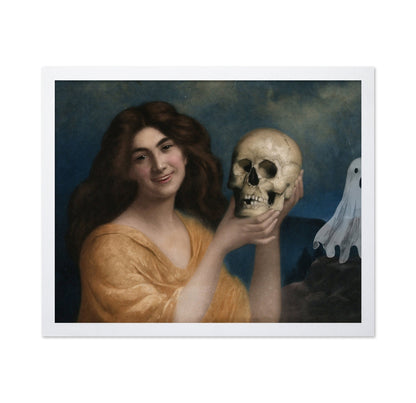 Ghostly Skull Portrait