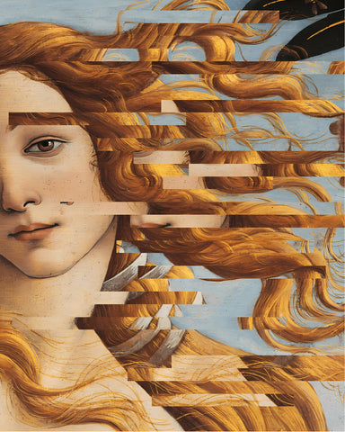 Glitch Venus Portrait