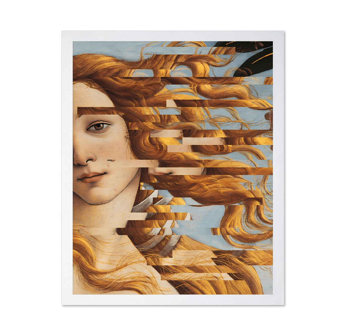 Glitch Venus Portrait