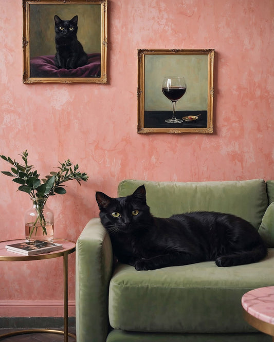 Black Cat Interior