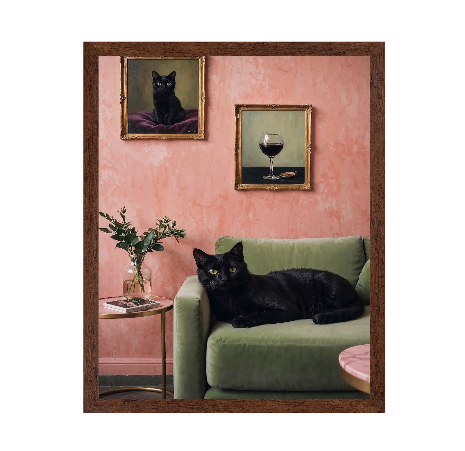 Black Cat Interior