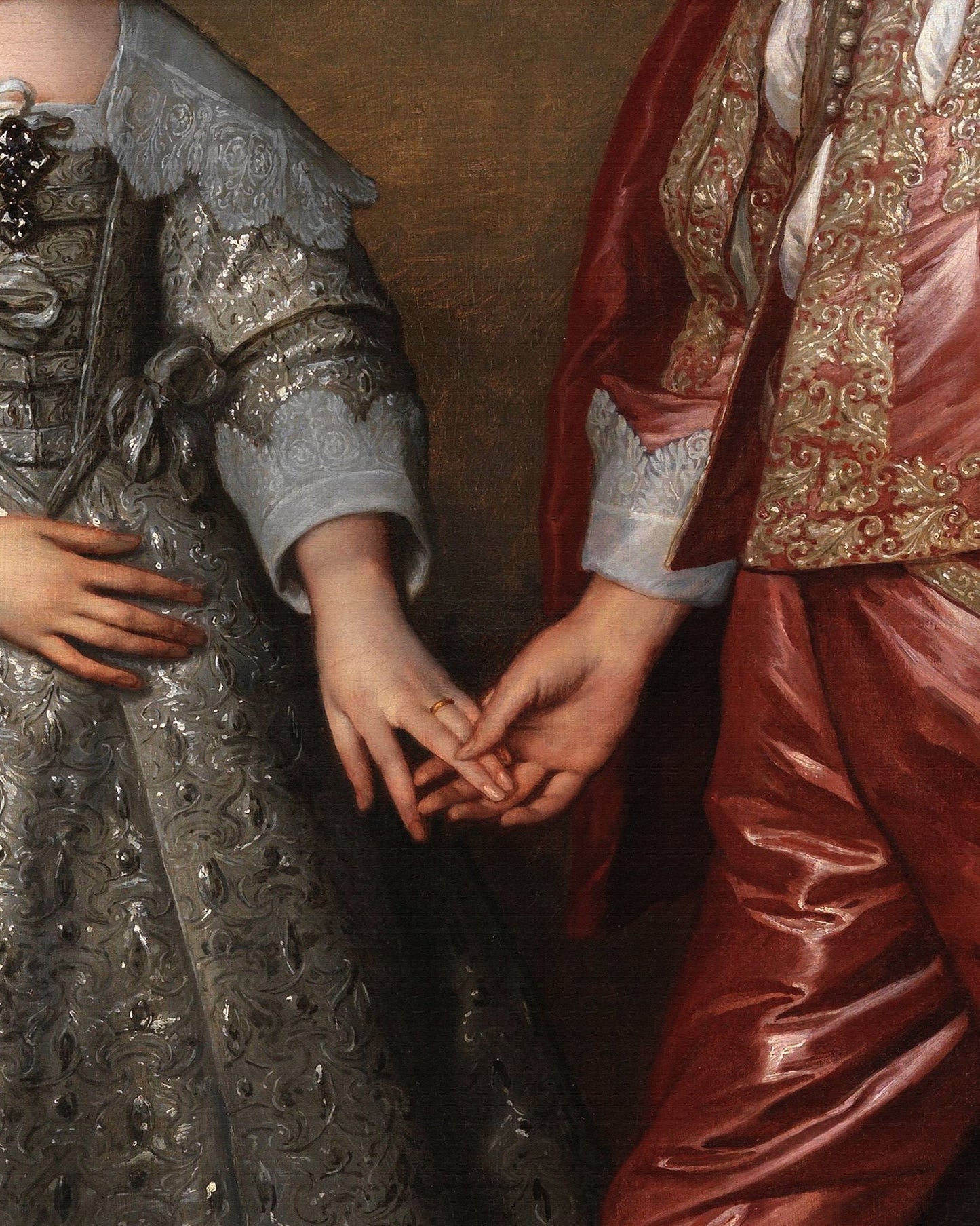 Holding Hands Portrait