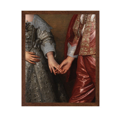 Holding Hands Portrait