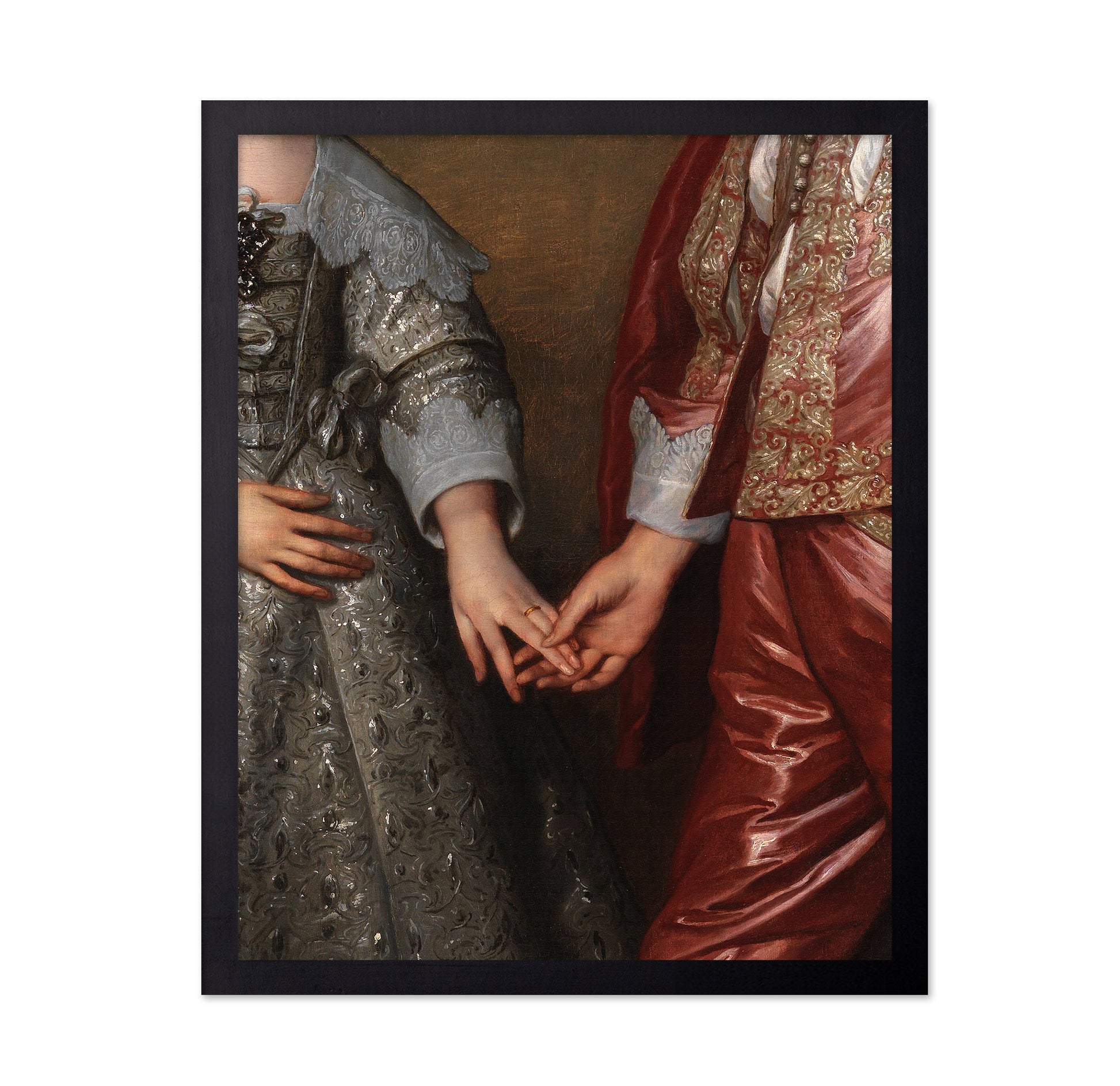 Holding Hands Portrait