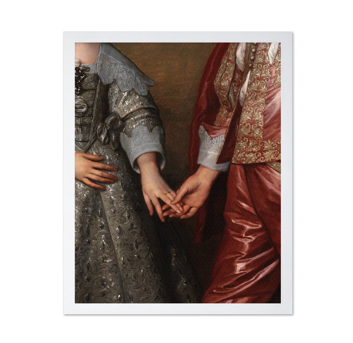 Holding Hands Portrait