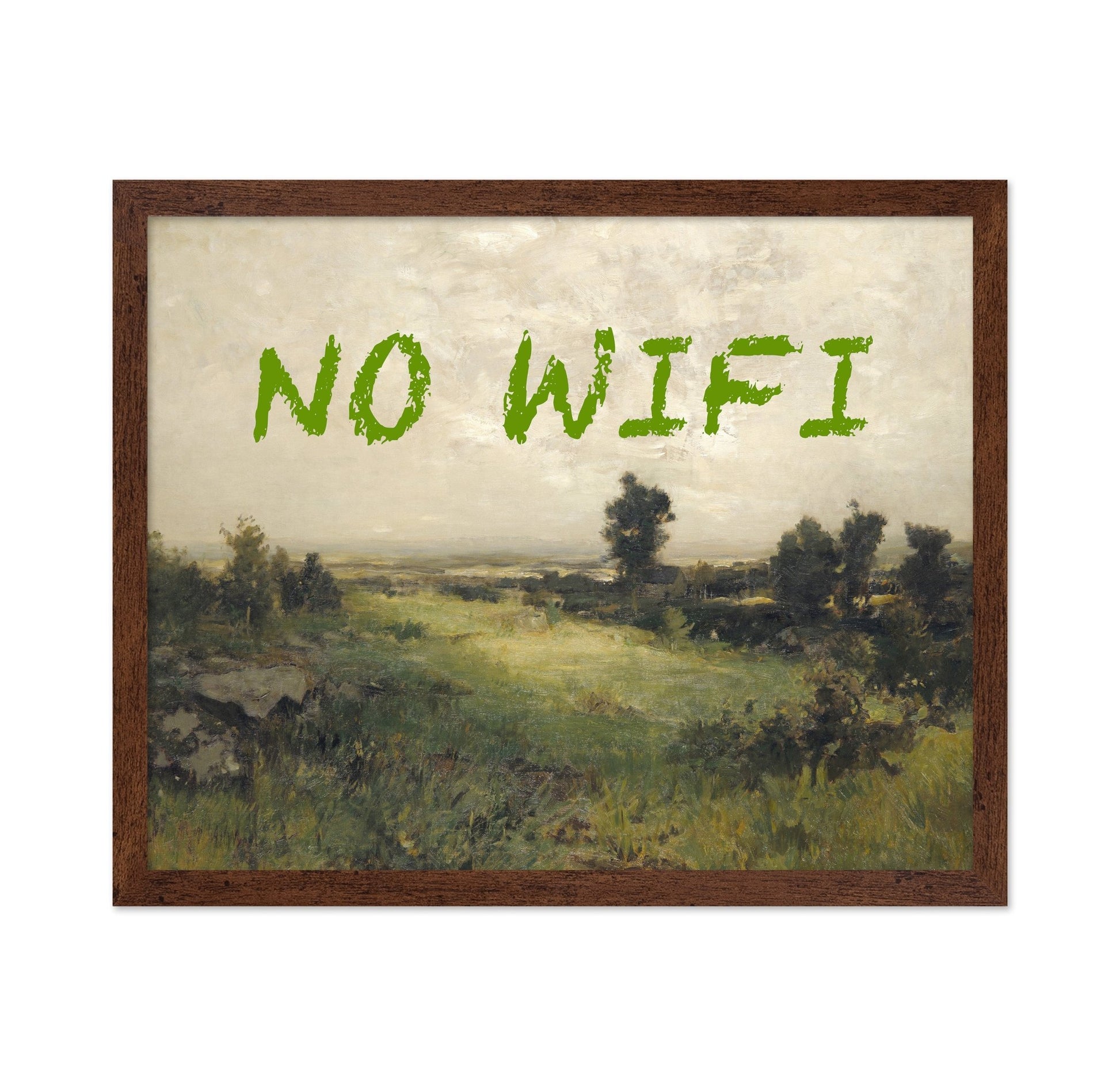 No Wifi Landscape