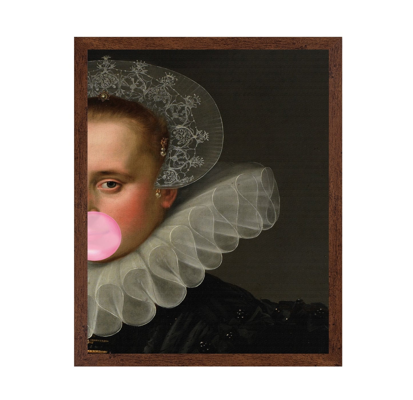 Classical Bubble Portrait