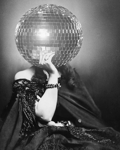 Disco Ball Portrait