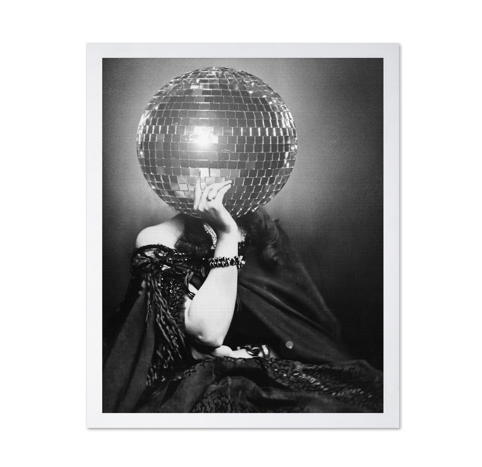 Disco Ball Portrait