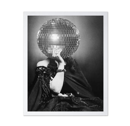 Disco Ball Portrait