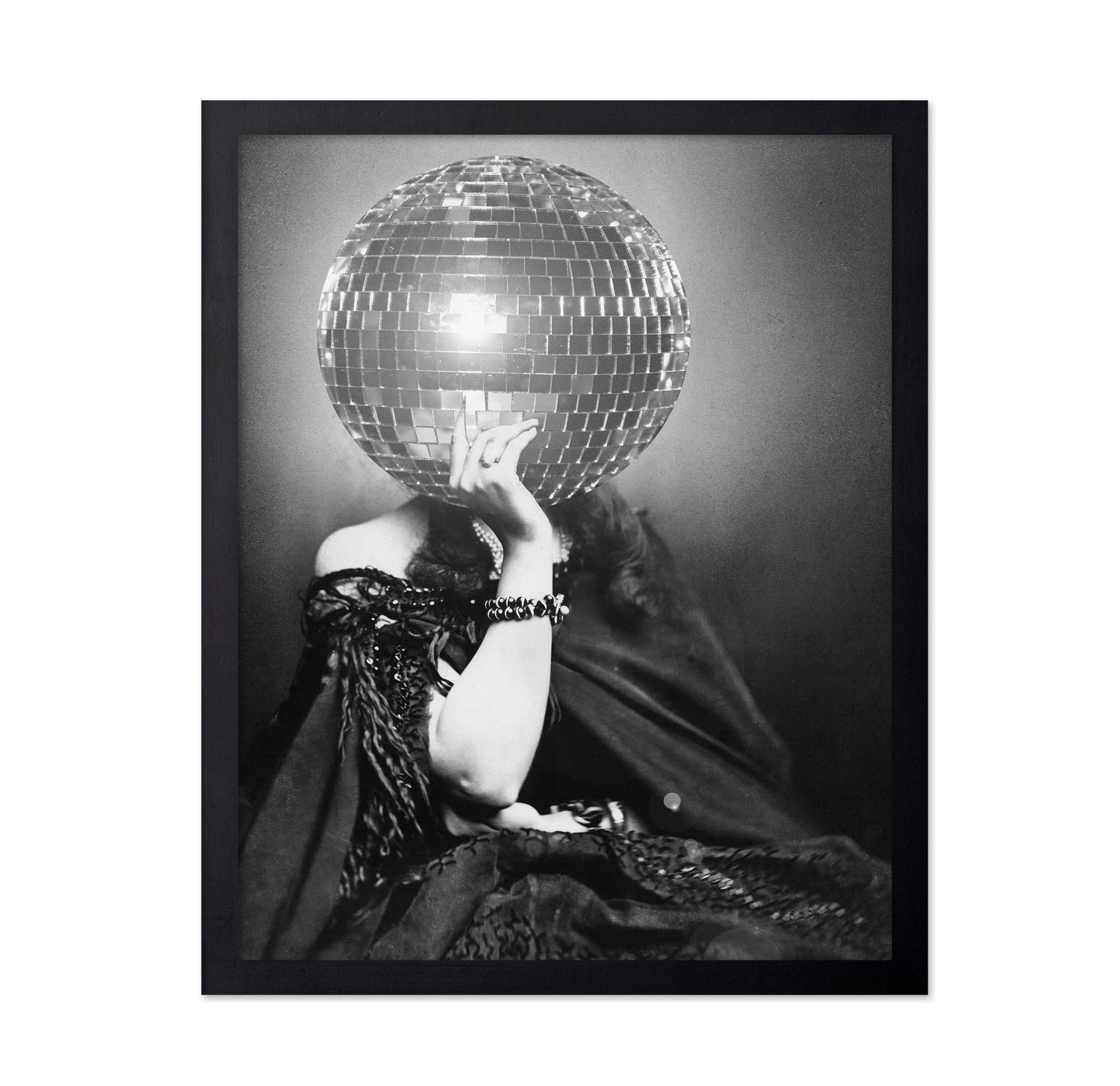 Disco Ball Portrait