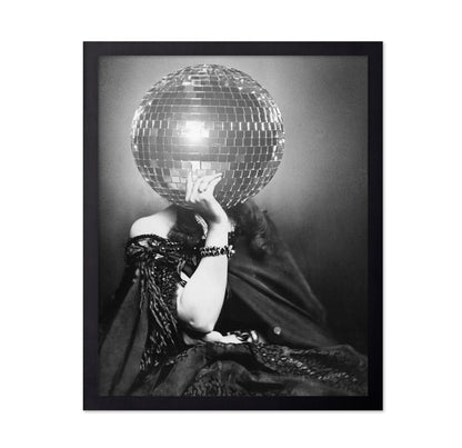 Disco Ball Portrait