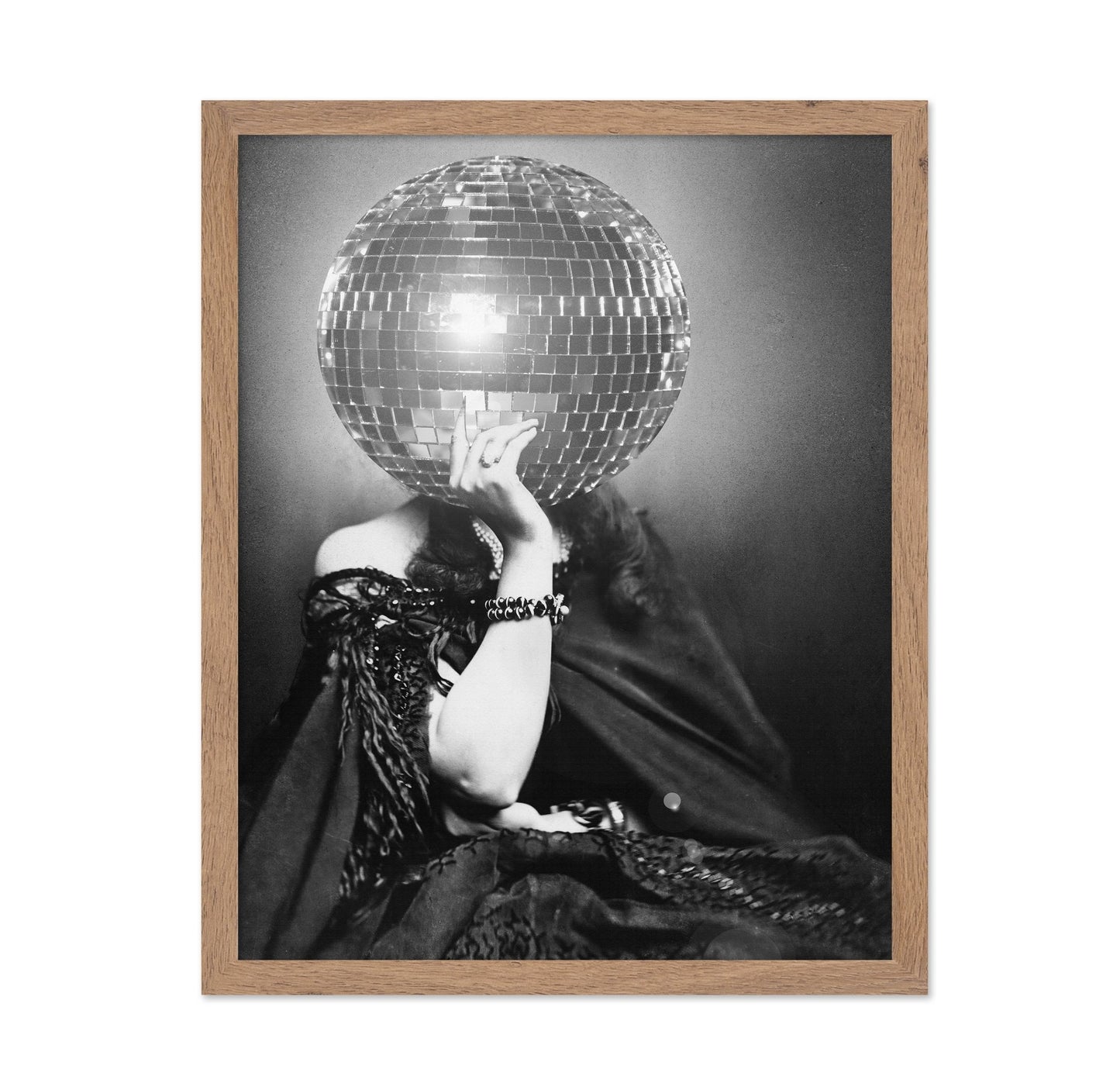 Disco Ball Portrait