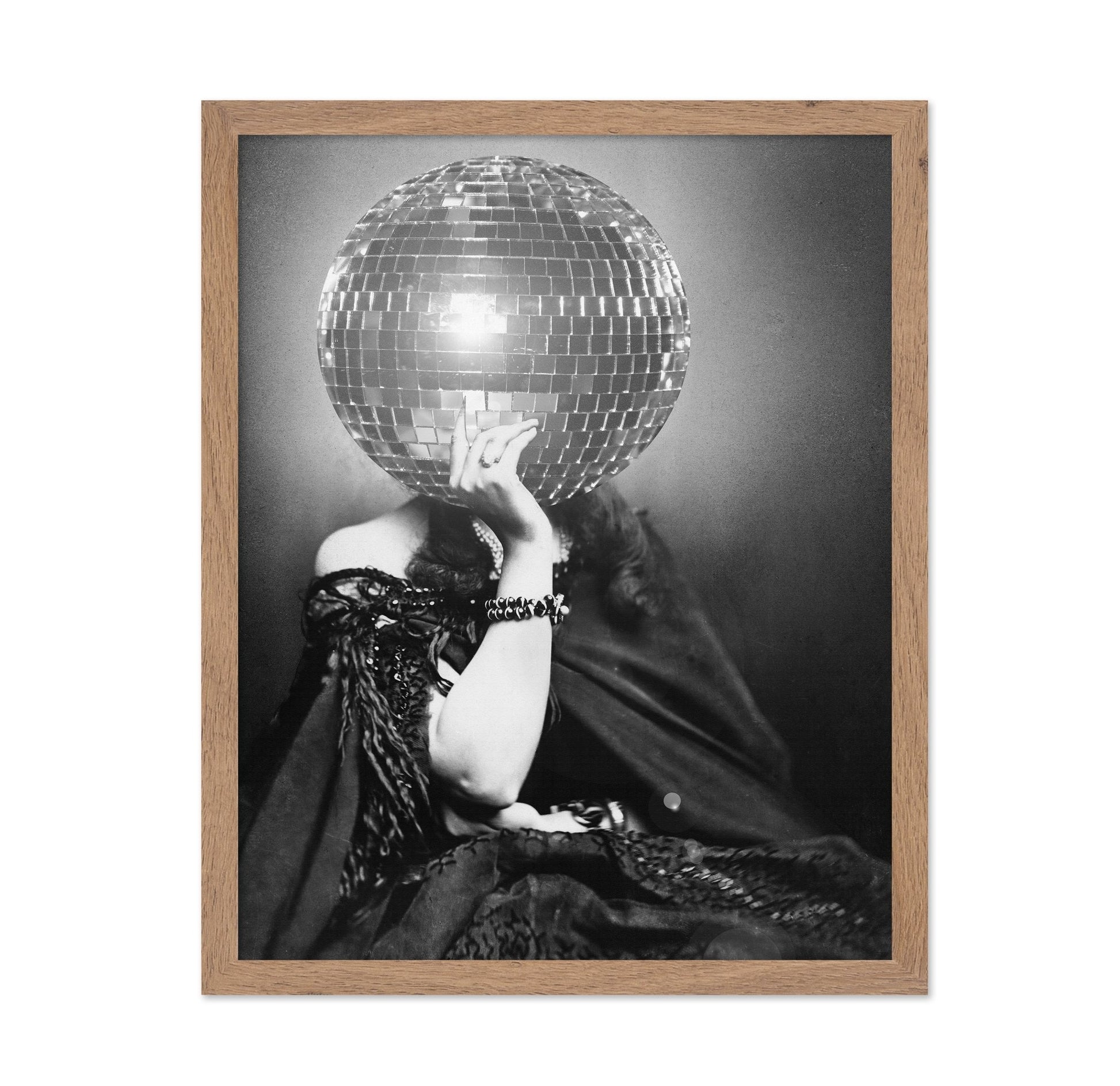 Disco Ball Portrait