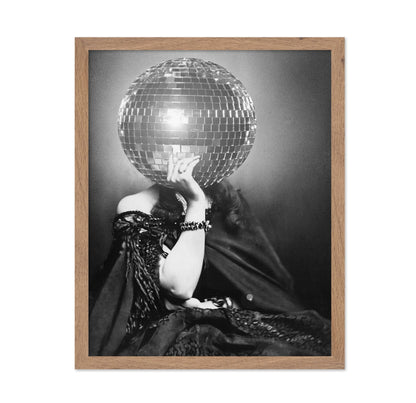 Disco Ball Portrait