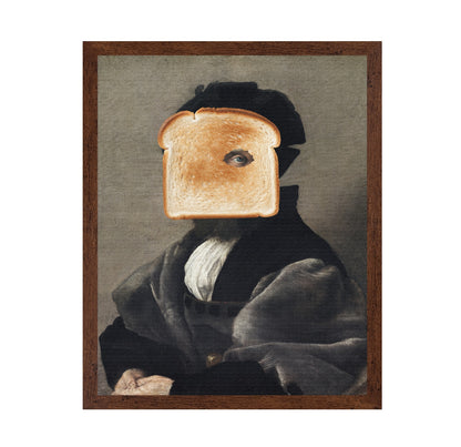 Toast Face Portrait