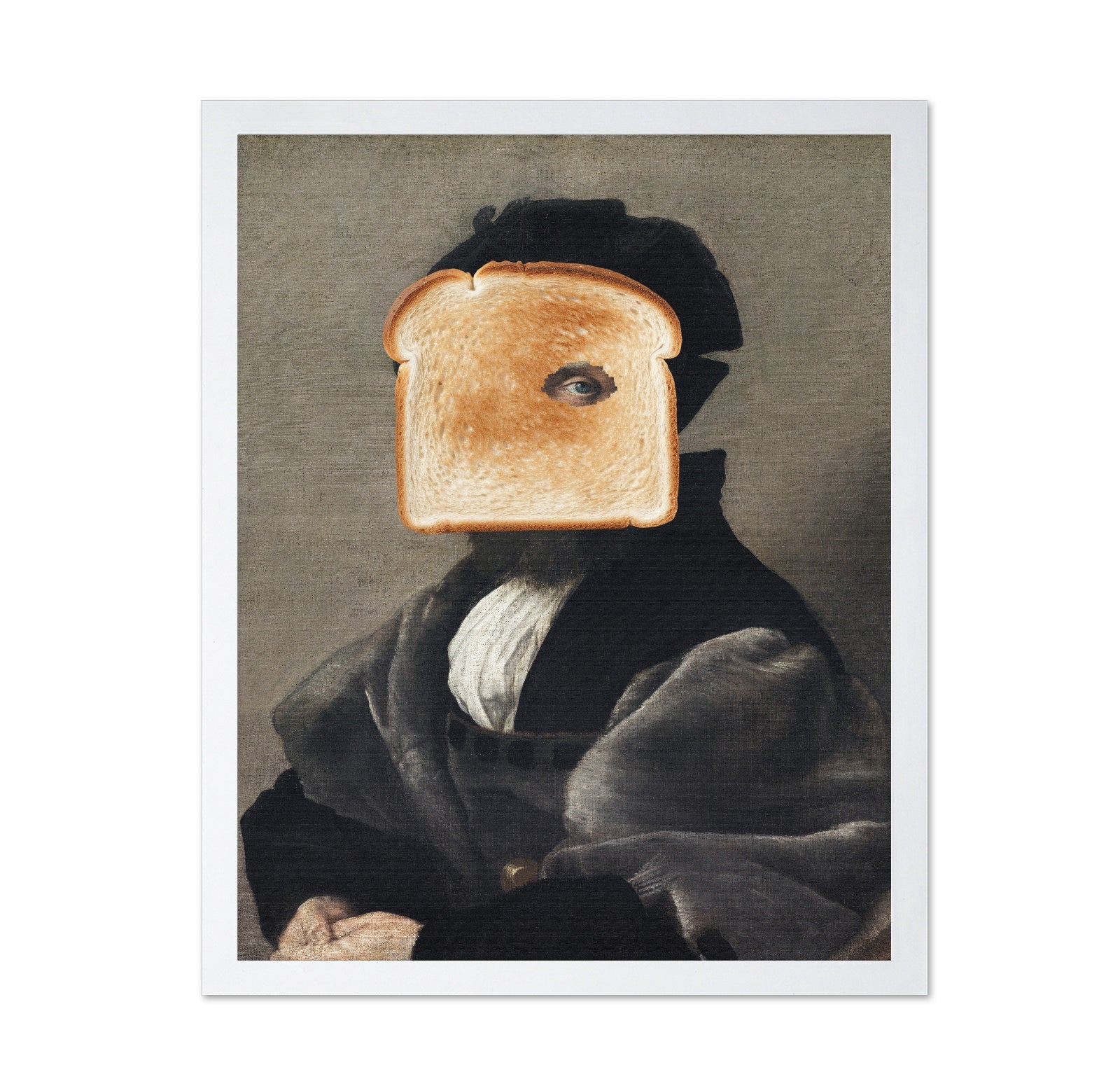 Toast Face Portrait