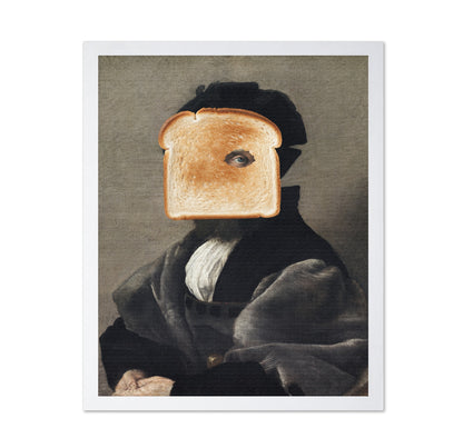 Toast Face Portrait
