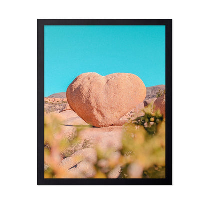 Heart Rock Desert
