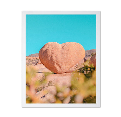 Heart Rock Desert