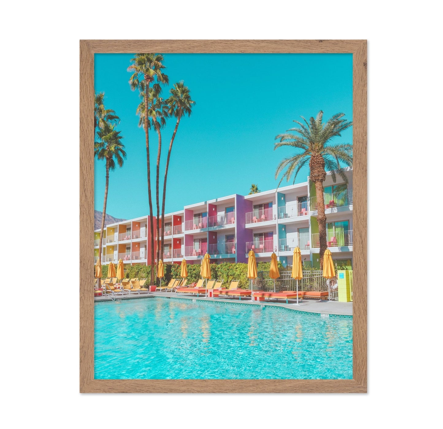 Colorful Poolside Hotel