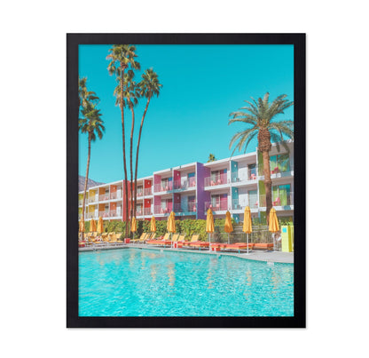 Colorful Poolside Hotel