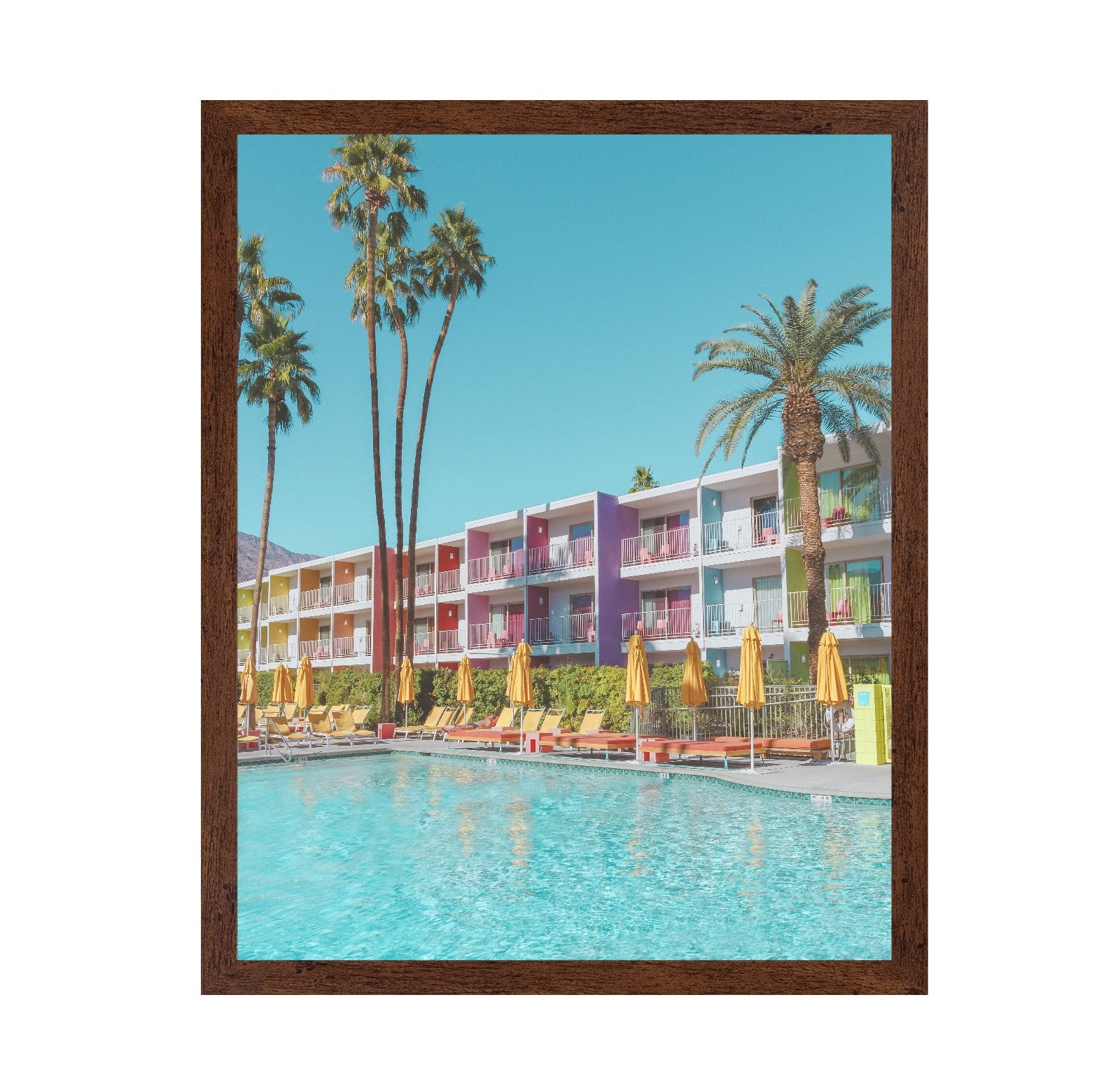 Colorful Poolside Hotel