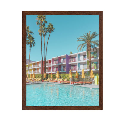 Colorful Poolside Hotel