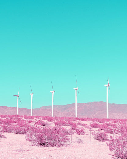 Pastel Wind Turbines