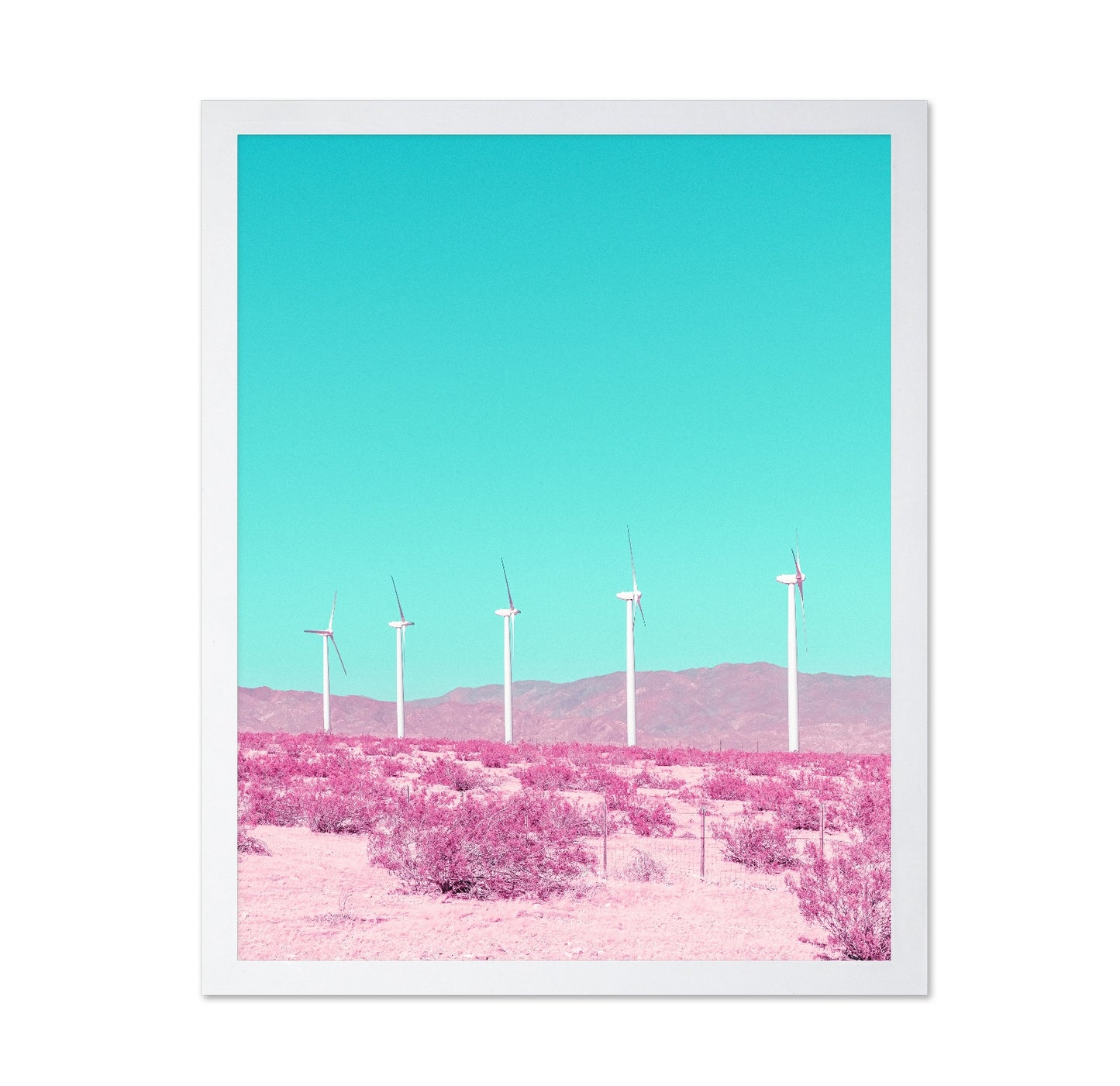 Pastel Wind Turbines