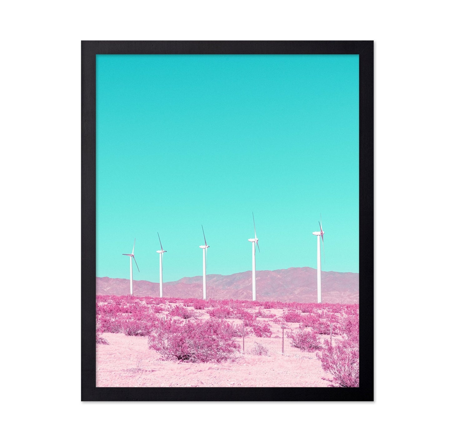 Pastel Wind Turbines