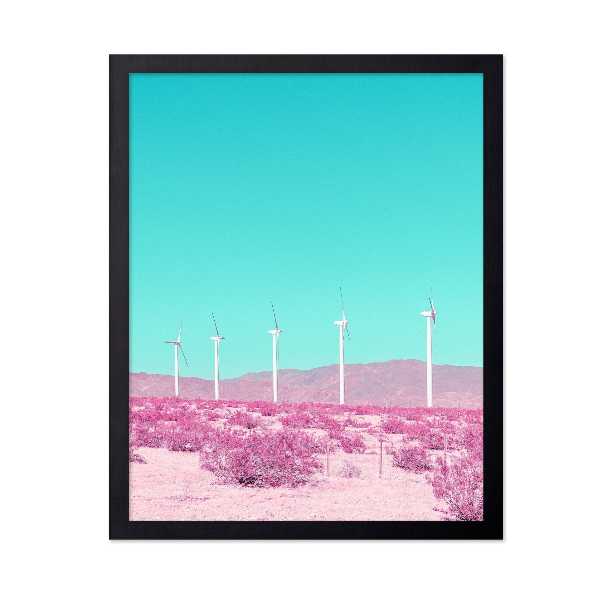 Pastel Wind Turbines