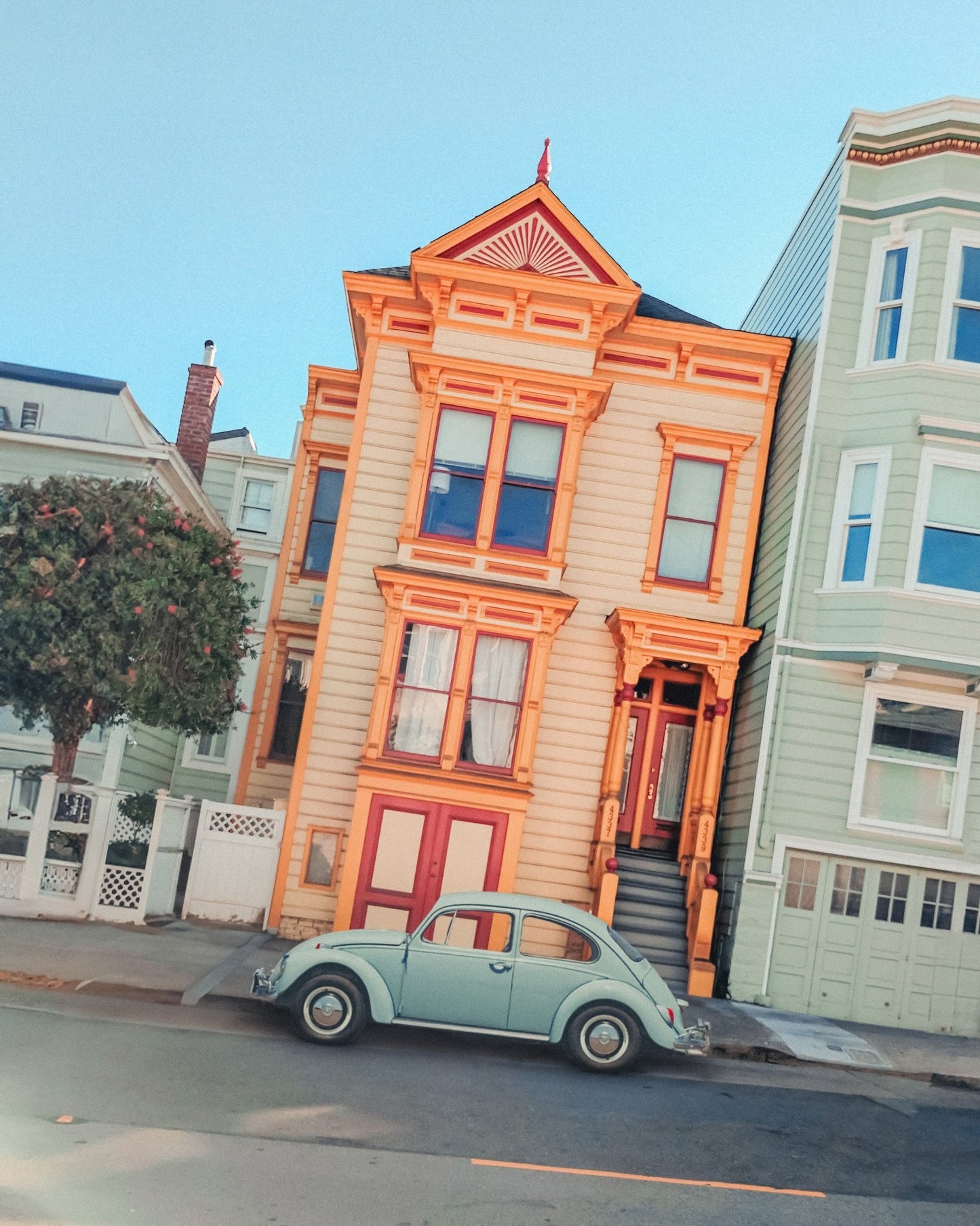 Pastel Vintage House