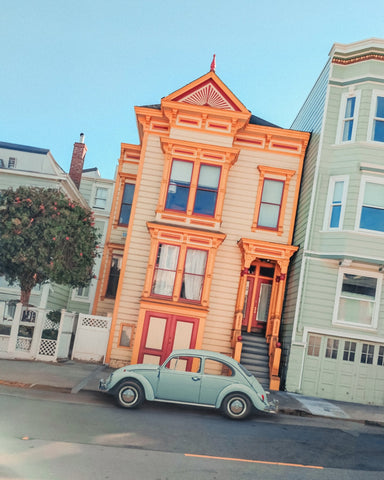Pastel Vintage House