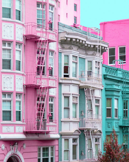 Pastel City Facades