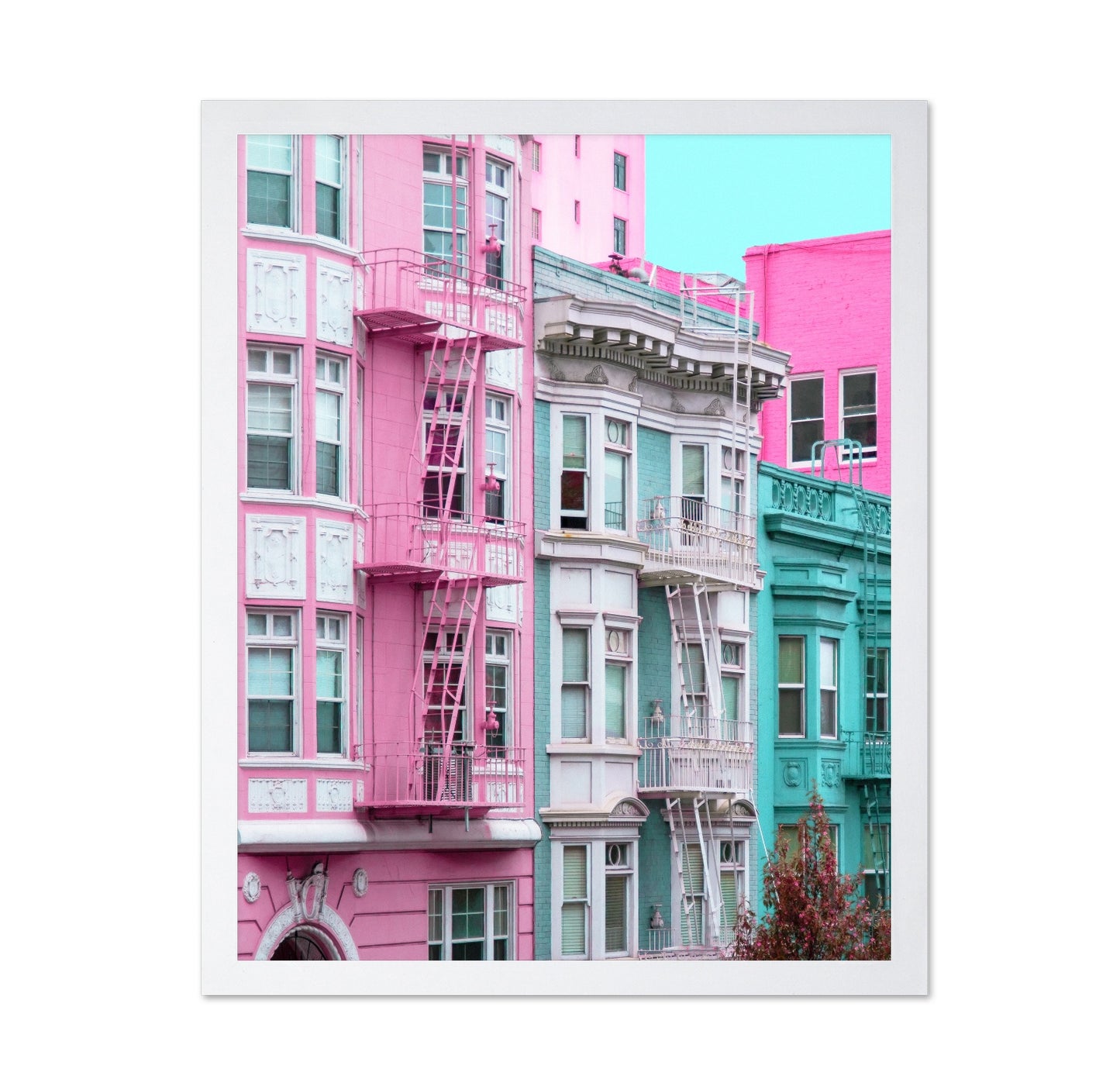Pastel City Facades