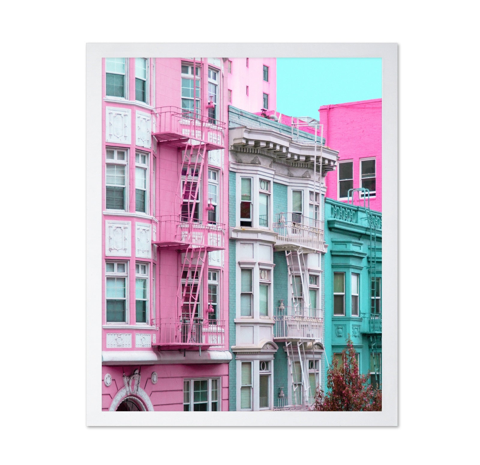 Pastel City Facades