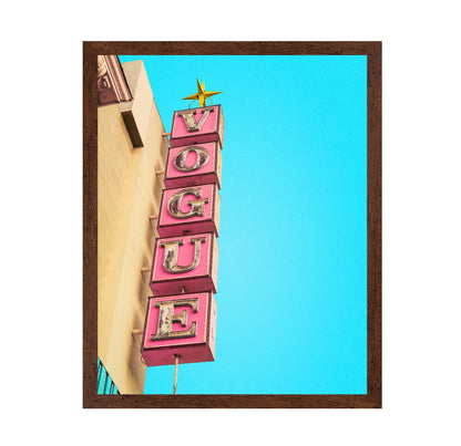 Vintage Vogue Sign