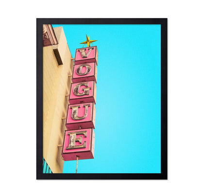 Vintage Vogue Sign