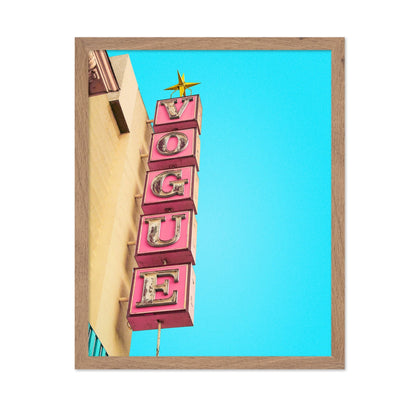 Vintage Vogue Sign