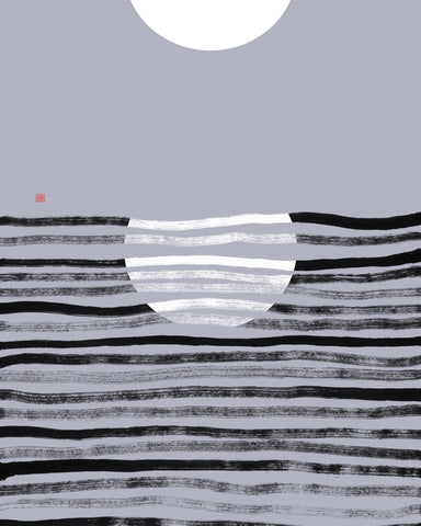 Striped Horizon Sun