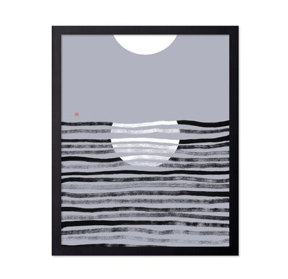 Striped Horizon Sun