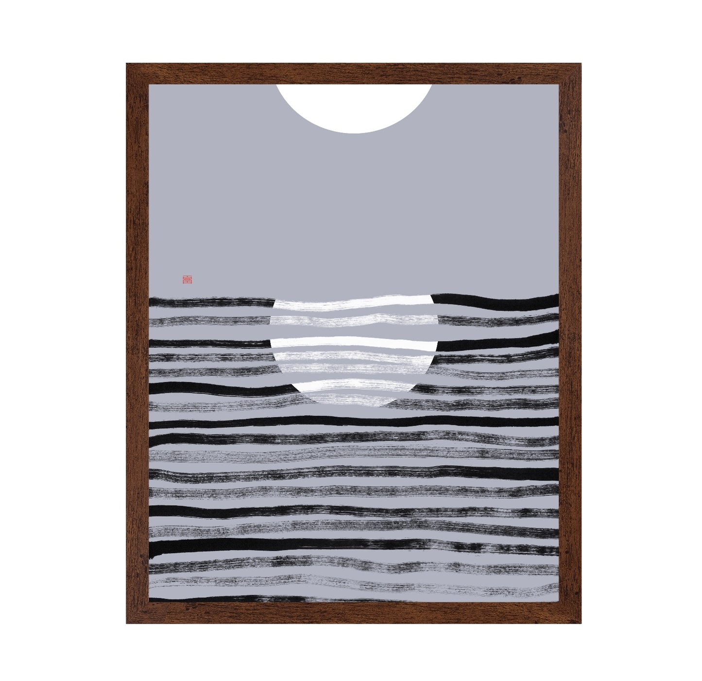 Striped Horizon Sun