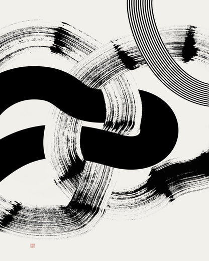 Interlocked Ink Motion