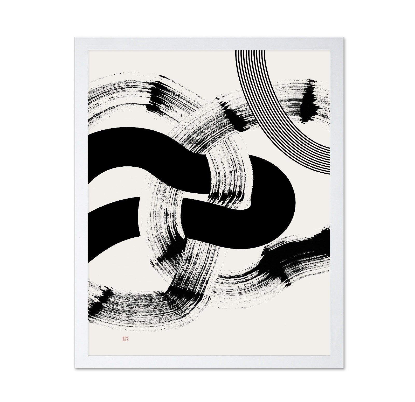 Interlocked Ink Motion