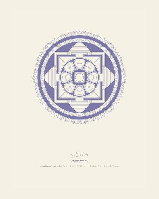 Sacred Mandala Wheel