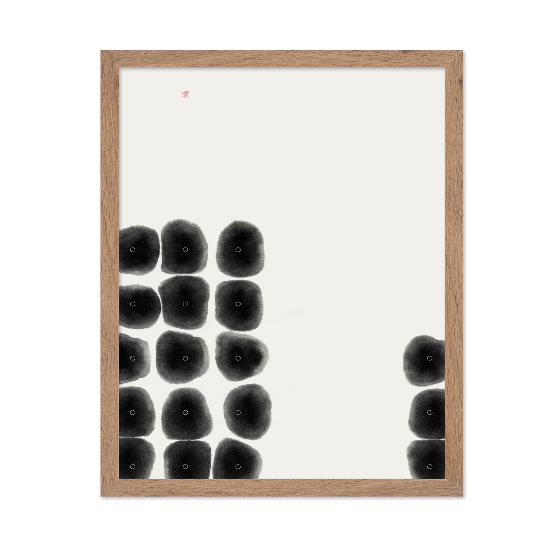 Ink Dot Grid Pattern